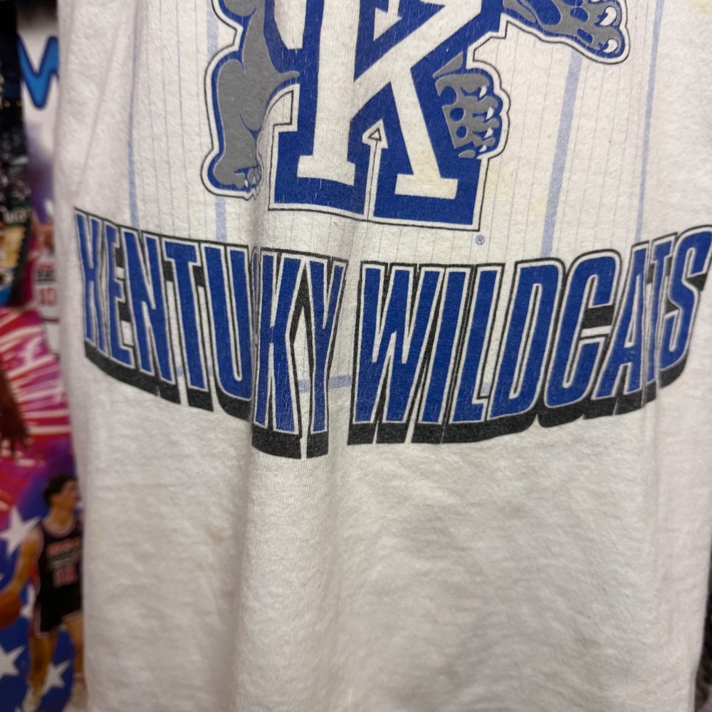 Vintage Kentucky Wildcats 1996 National Champions Starter Ringer Shirt Sz Medium - Picture 3 of 6